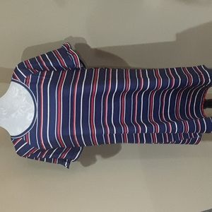 Striped flattering boutique dress